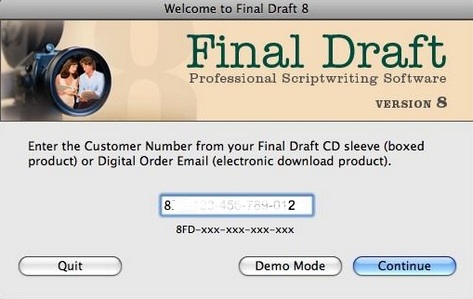 free final draft for mac